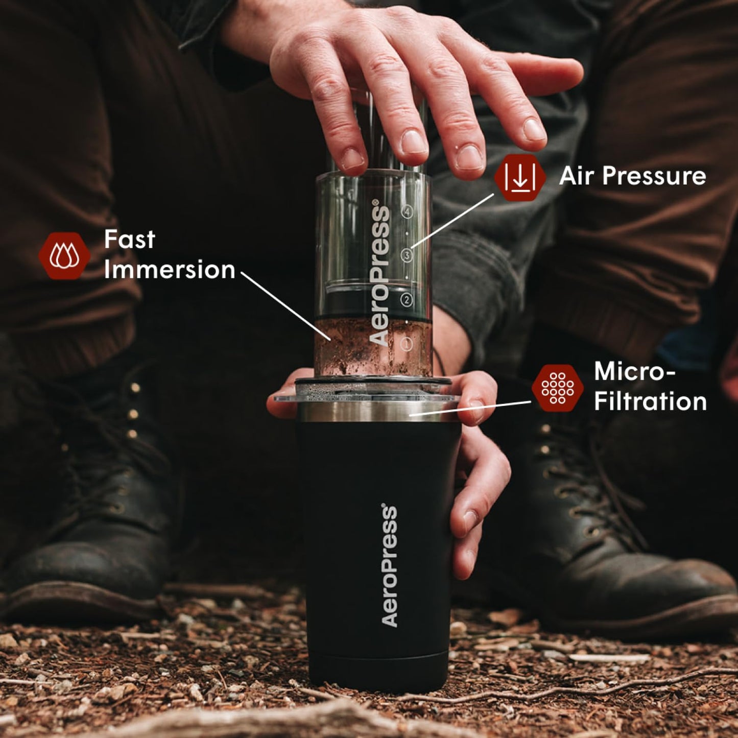 AeroPress 316 Stainless Steel Reusable Filter, Standard Size
