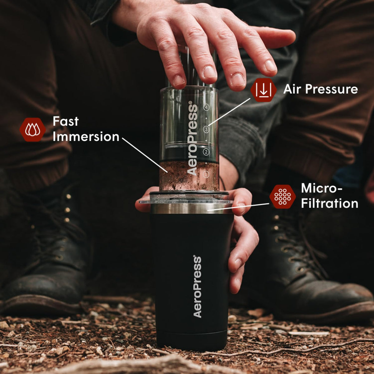 AeroPress 316 Stainless Steel Reusable Filter, Standard Size