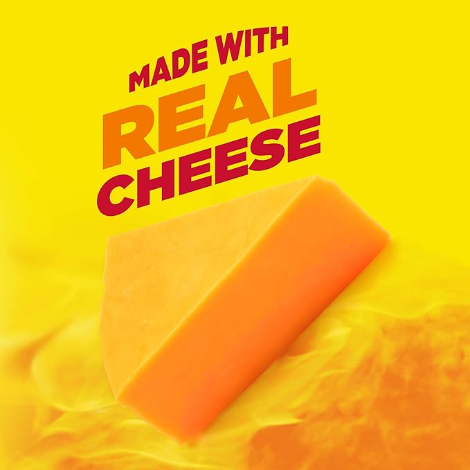 Slim Jim Beef 'N Cheese Smoked Meat Sticks, Original Flavor, 5g Protein Per Serving, Snack Size
