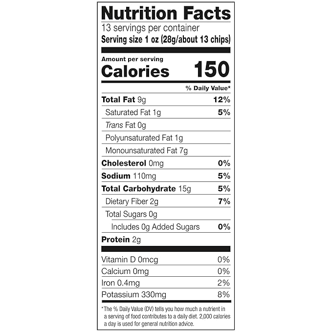 Kettle Brand Potato Chips, Sea Salt Kettle Chips, 13 Oz (Pack of 2)
