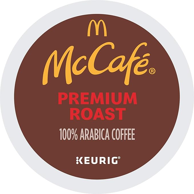 McCafé Premium Roast, Keurig Single Serve K-Cup Pods, Medium Roast Coffee Pods, 48 Count