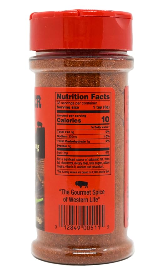 Chugwater Chili | Gourmet SPICY HOT Chili Seasoning Mix | 4oz Bottle | Wyoming State Championship