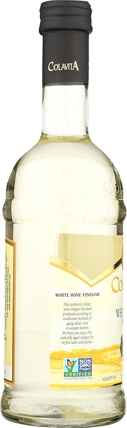 Colavita Aged White Wine Vinegar, Special, 17 Fl Oz (Pack of 2)