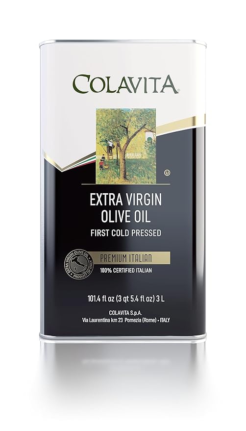 Colavita Premium Italian Extra Virgin Olive Oil Tin, 101.4 fl. oz. Tin