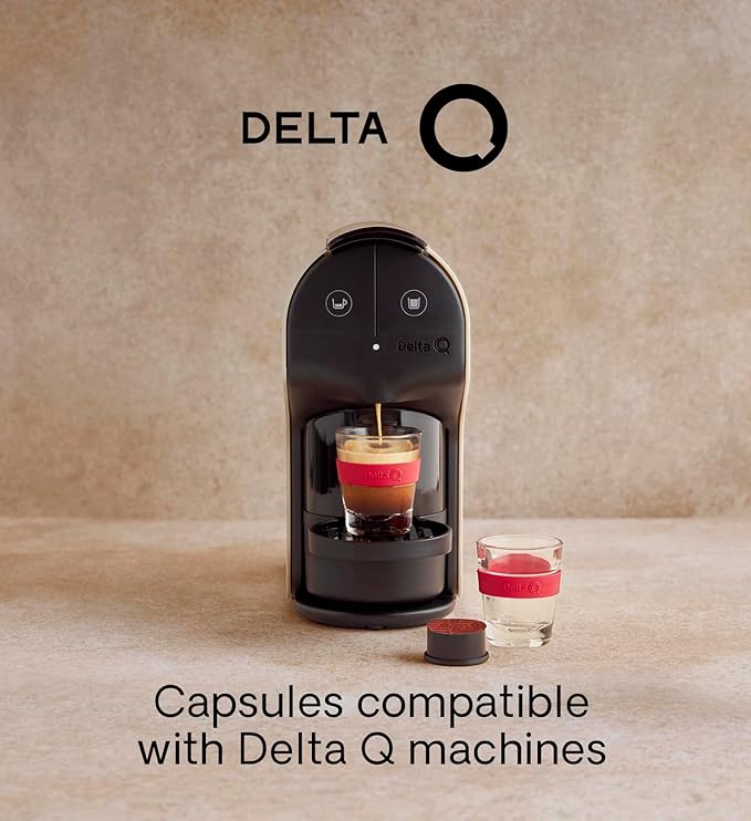 Delta Q Espresso Pods for Delta Q machines, Qalidus - Intensity 10, Notes of Caramel, XL Pack - 80