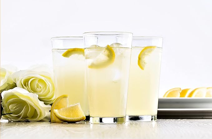 Fortessa Basics Barca Everyday 12 Pack Set Glassware Kitchen and Barware Great for: Beer