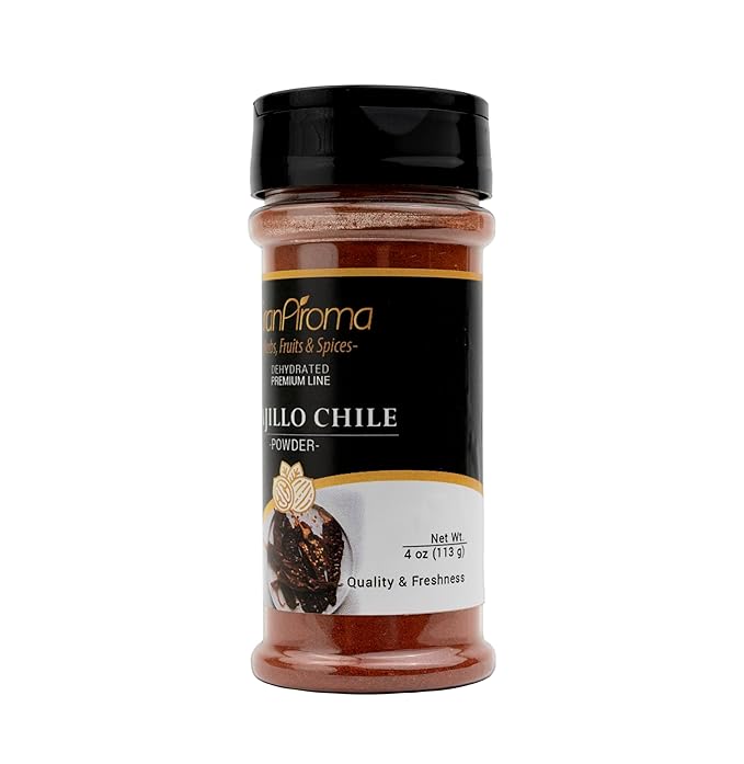 GranAroma Guajillo Chile Powder, Mexican Cuisine, Soups & Sauces (4 Ounce)