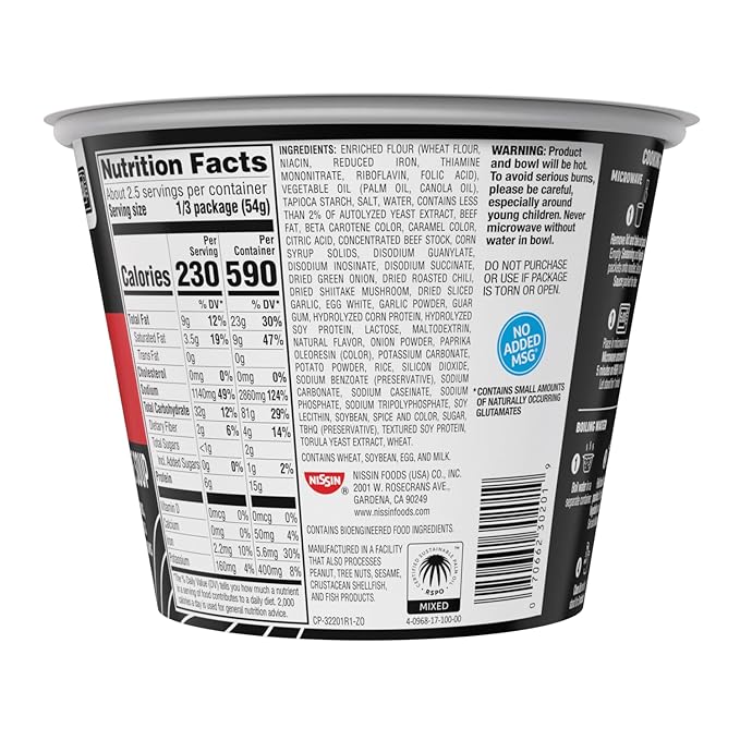 Top Ramen Hot Pot Fusions Korean Spicy Beef, 4.8 Ounce (Pack of 6)
