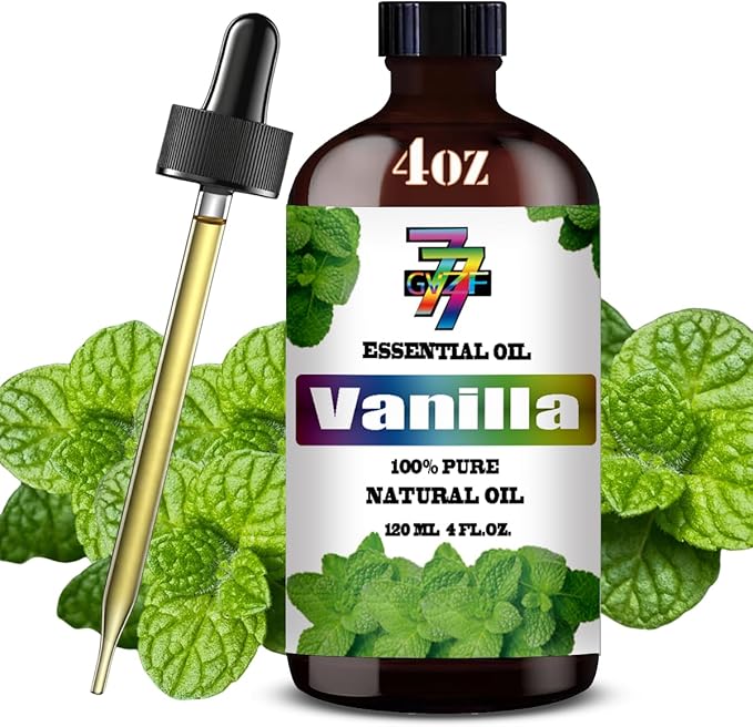 Vanilla Essential Oil (4 oz/120 ml) ??Vanilla Oils for Aromatherapy, diffusers, humidifiers, Home