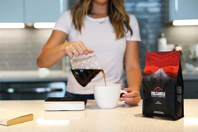 Costa Rican Coffee, Natural Process, Ground, Fresh Roasted, 5 lbs