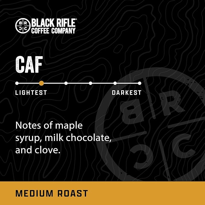 Black Rifle Coffee Company Medium Roast K Cups - Single Serve K Cups Coffee Pods - Kcup Pods