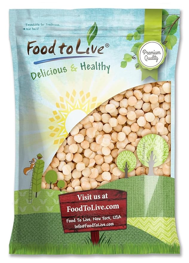 Whole Macadamia Nuts, 12 Pounds — Non-GMO Verified, Raw, Unsalted, Unroasted, Keto Friendly