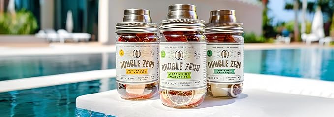*NEWER VERSION WILL SHIP* Liquid Zero Double Zero Mojito Mix (New Version Makes 8 Drinks instead of