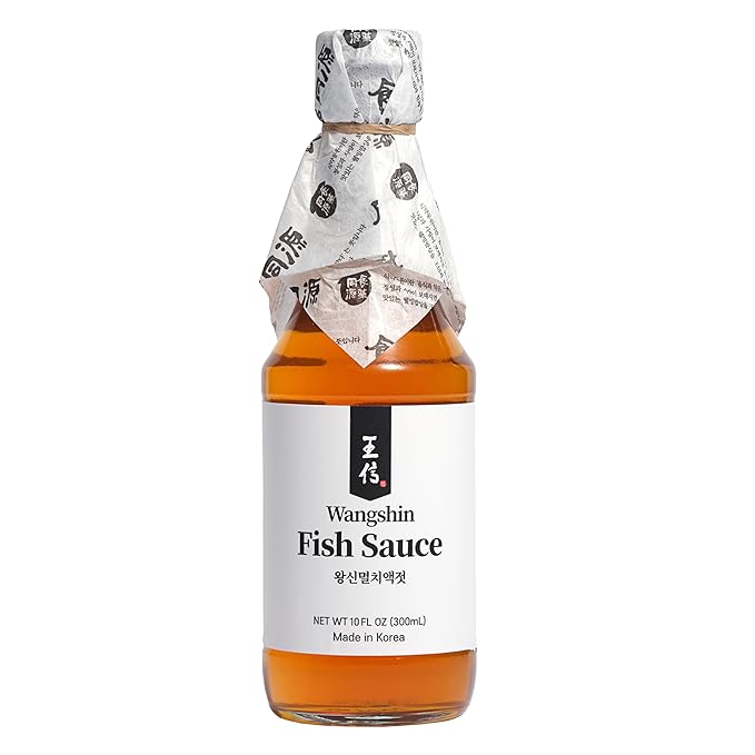 Wangshin Fish Sauce (10 fl oz/Aged 2 years) - Anchovy and Salt Fermented in a Korean Traditional