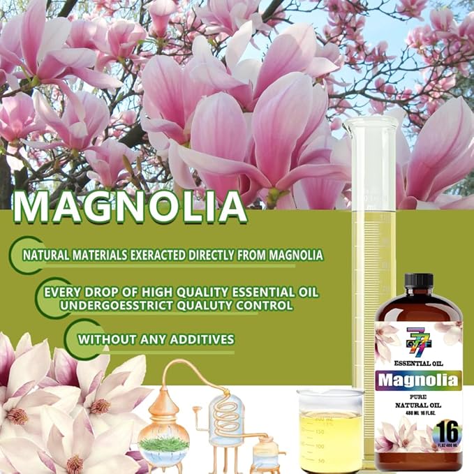 Magnolia Essential Oil (16 oz / 480 ml) ??Magnolia Oils for diffusers, humidifiers, Home Baths