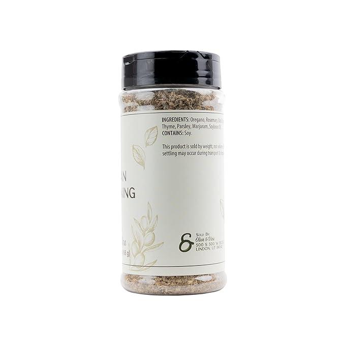 Olive & Vine Italian Seasoning, Herb Blend, Use in Pasta, Pizza, Salads, Rich Tradition, Authentic