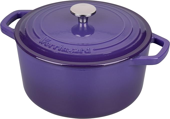 Enameled Cast Iron Dutch Oven Pot with Lid, for Bread Baking, Round Bread Oven- include Sourdough