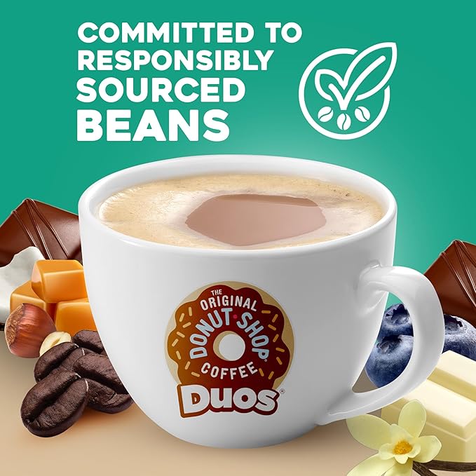 The Original Donut Shop Coffee Chocolate Glazed Donut Keurig Single-Serve K-Cup Pods, Medium Roast