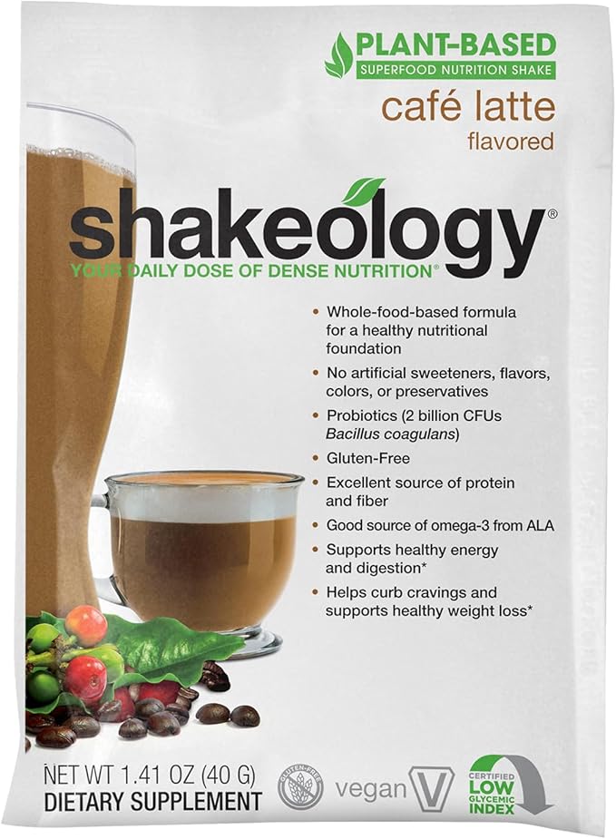 BODi Shakeology Plant-Based Vegan Protein Powder ??Gluten-Free Superfood Shake with Vitamins &