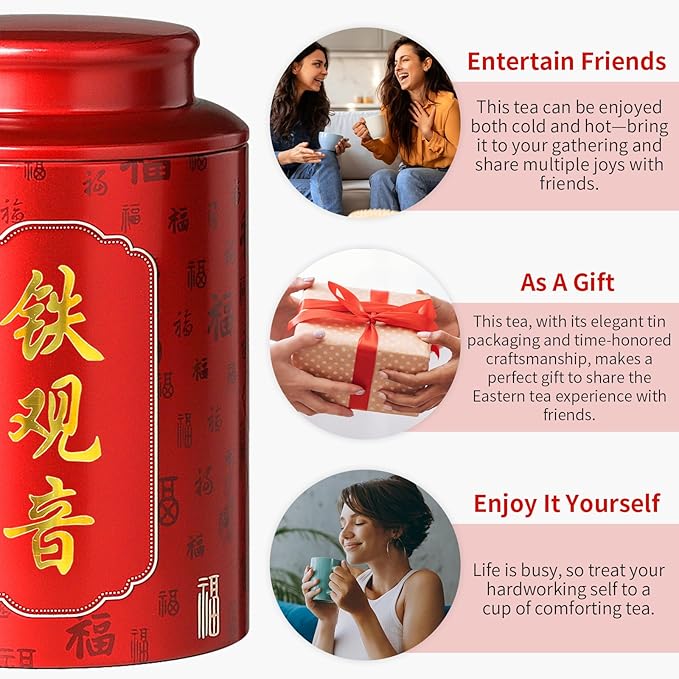 CHADUODUO Tie Guan Yin Oolong Tea Loose Leaf High Mountain Iron Goddess Of Mercy Tea Fujian Anxi