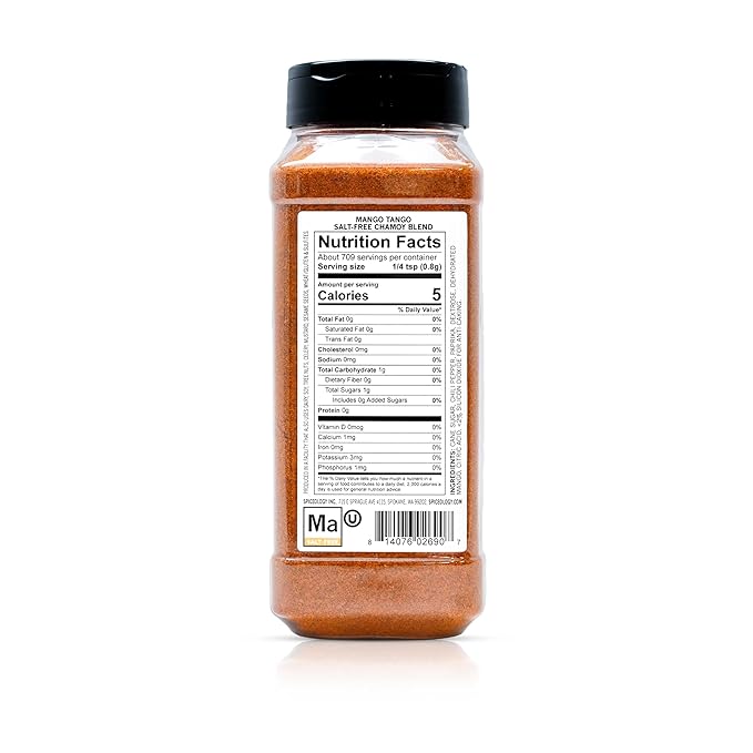 Spiceology ??Mango Tango Salt-Free Seasoning ??Sweet, Tangy Chamoy-Inspired Spice Blend with Real