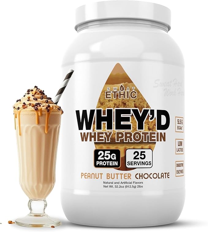 Whey'd Protein Powder, 25G Whey Protein Blend with Concentrate, Isolate & Hydrolysate, Low Lactose