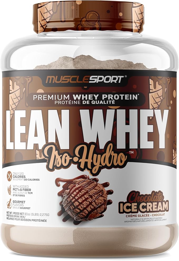 Musclesport Lean Whey Revolution??Protein Powder - Whey Protein Isolate - Low Calorie, Low Carb