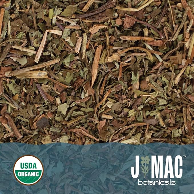 J Mac Botanicals, Organic Dandelion Leaves (4 oz bag) USDA Certified Organic Dandelion leaf tea, te