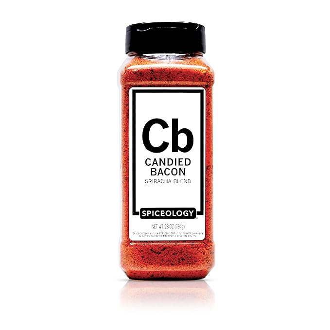 Spiceology - Candied Bacon Sriracha Spice Blend & Rub - Use On: Salmon, Sweet Potatoes, Chicken