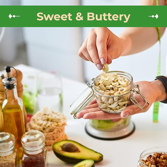 Sincerely Nuts - Raw Cashews Pieces Unsalted | Healthy Snack, Source of Protein | Keto and Paleo