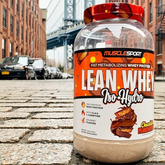 Musclesport Lean Whey Revolution??Protein Powder - Whey Protein Isolate - Low Calorie, Low Carb
