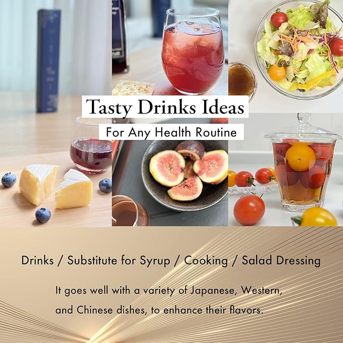 [Micoas] Blueberry & Rice Vinegar Syrup, Drinking Vinegar, Rice Vinegar, shrub drinking vinegar