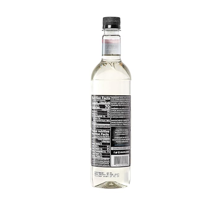 DaVinci Gourmet Classic Almond Syrup, 25.4 Fluid Ounces (Pack of 4)
