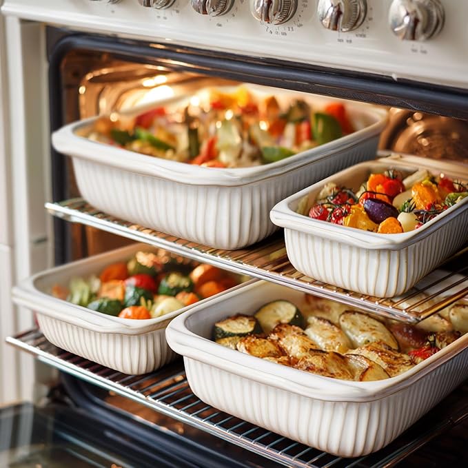 Artena Casserole Dishes For Oven, Ceramic Baking Dish, Large Lasagna Pan With Handles, Baking Pan