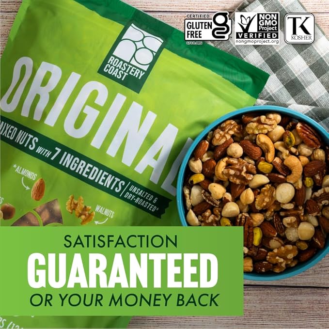 Roastery Coast - Daily Nuts Healthy Mix Bulk | Nuts Snack Mix | Deluxe assorted snack | nut snacks