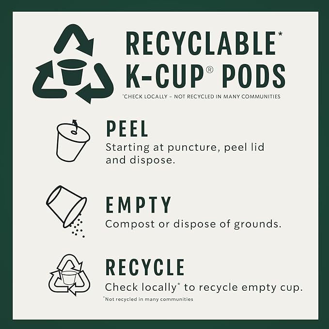 Starbucks K-Cup Coffee Pods, Smoked Butterscotch Flavored for Keurig Makers, 100% Arabica, Limited
