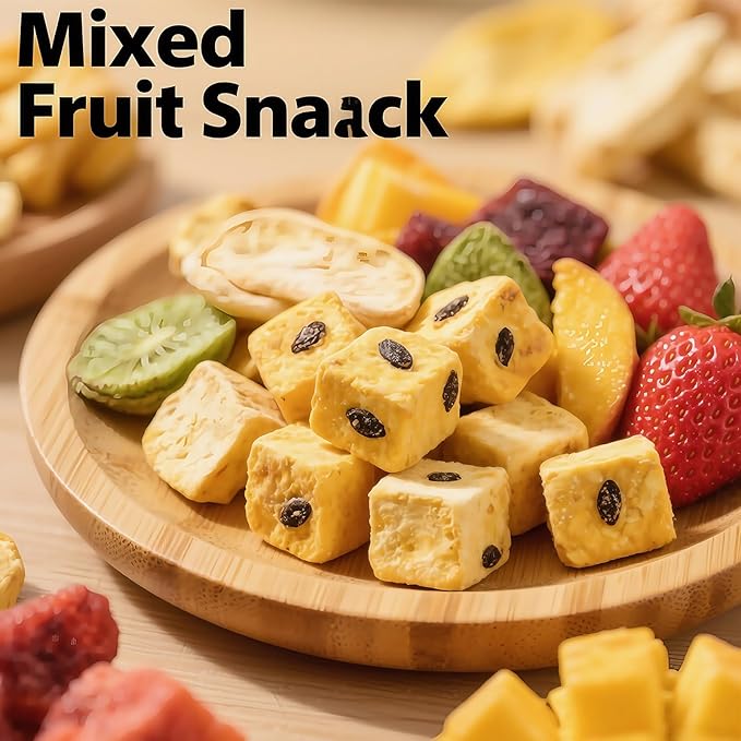 Premium Freeze-Dried Passion Fruit 7oz (199g) - 100%, No Sugar Added | for Tea, Smoothies, Baking &