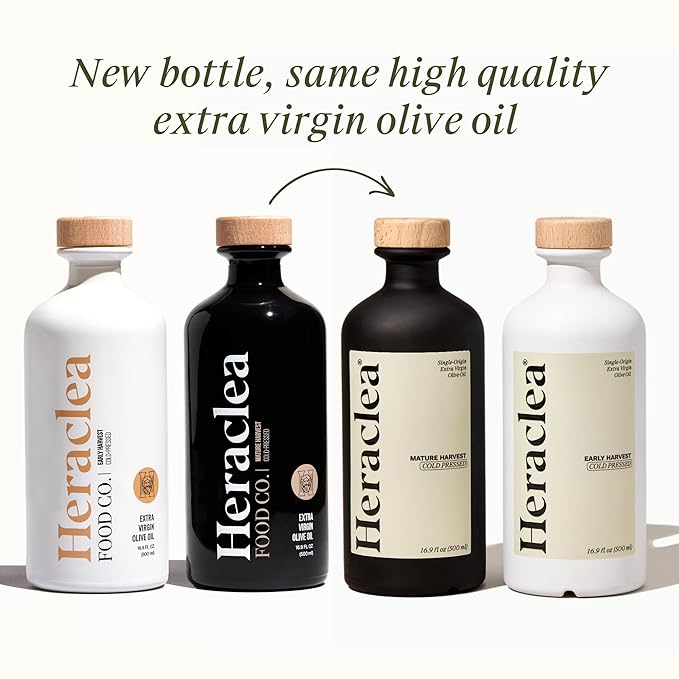 Heraclea - The Pairing - Organic Extra Virgin Olive Oil - Cold Pressed - Organic Olive Oil - Cold