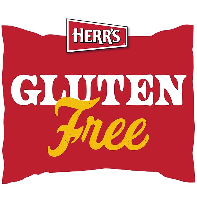 Herr???Potato Chips, Horseradish and Cheddar Flavor, Gluten Free Snacks, 6oz Bag (6 Count)