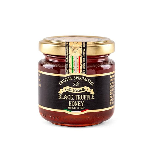 La Rustichella - Black Truffle Honey 4.94 oz (140 gr) - 100% Made in Italy | Gluten-Free