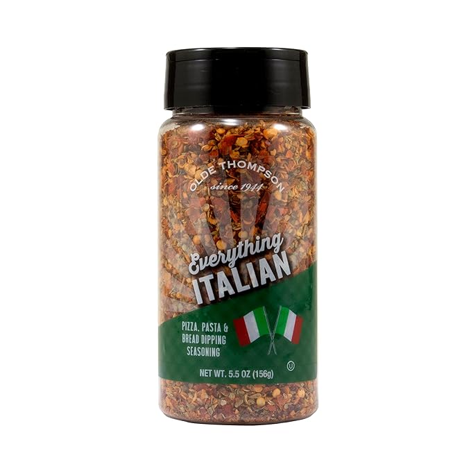 Olde Thompson Everything Italian Seasoning, Basil, Oregano, Garlic, Red Pepper Spice and Seasoning