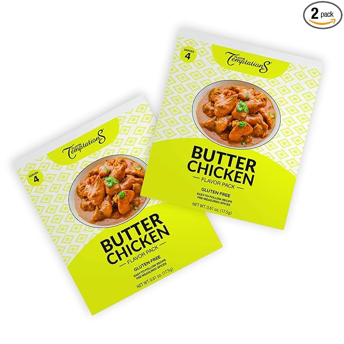 BUTTER CHICKEN MAKHANI INDIAN SPICEs Kit by Flavor Temptations | Home Cook Authentic Indian food