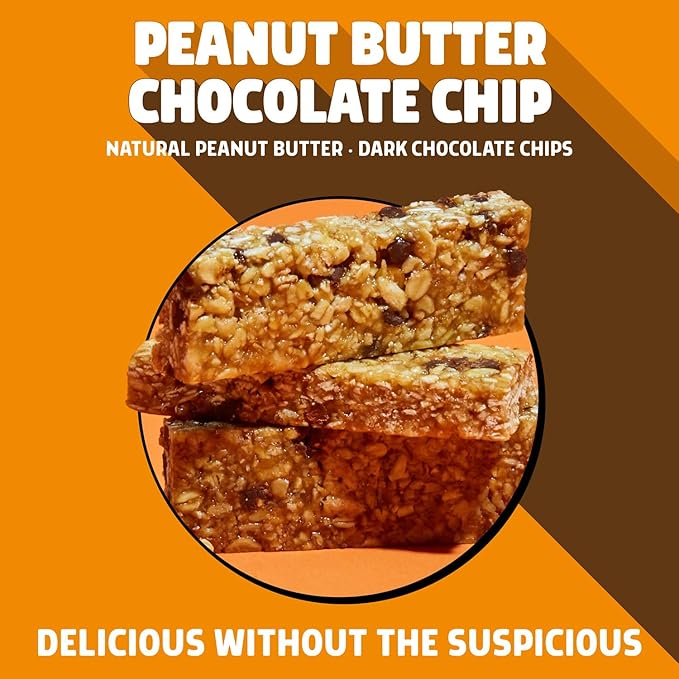 JUNKLESS Chewy Granola Bar 4?멑lavor Variety Pack (24 Bars)?밡on?멒MO, Gluten?멑ree, Less Sugar Snack
