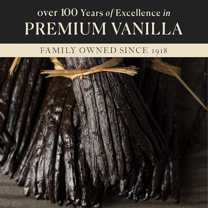 50 Organic Madagascar Whole Vanilla Beans, Grade A Vanilla Pods, Premium Vanilla Beans for Making