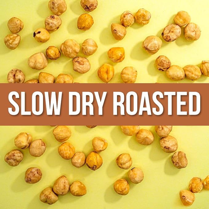 Roastery Coast Dry Roasted Hazelnuts | 3 LB | Unsalted | Filberts | Blanched | No skin | Kosher |