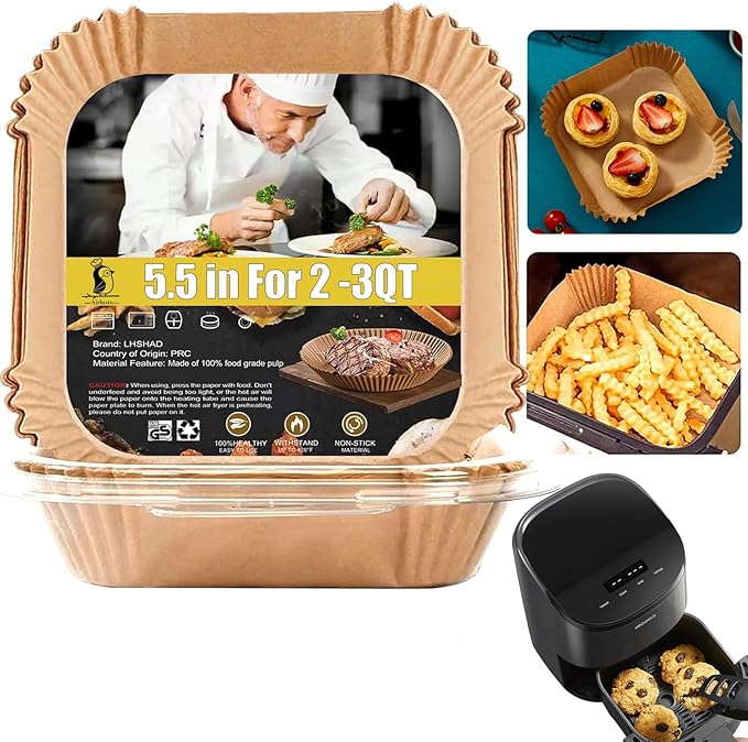 Small Air Fryer Liners, Mini Air Fryer Liners, 2 2.1 2.6 3qt Air Fryer Liners, Air Fryer Liners