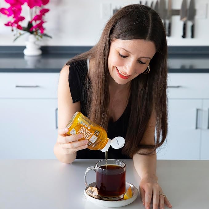 Wholesome Yum Zero Sugar Honey Substitute (2 Pack) - Natural Sugar Free Honey Alternative With Monk