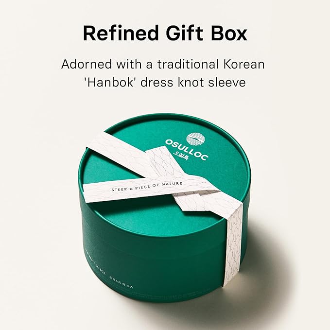 OSULLOC For:rest Tea Box (36 Count, 6 Types x 6ea,) Exquisite & Unique Gift idea For Tea Lover