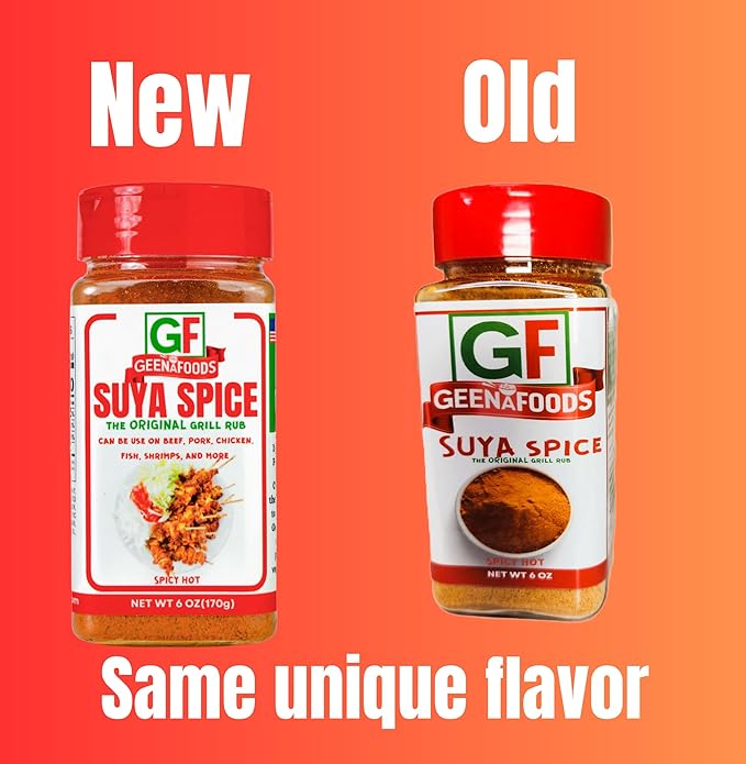 Geenafoods Suya pepper, African( Nigerian & Ghanaian)-Inspired Seasoning pepper Blend for Beef and