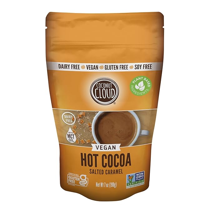 Coconut Cloud Vegan Hot Cocoa, Salted Caramel, 7 oz (198 g)